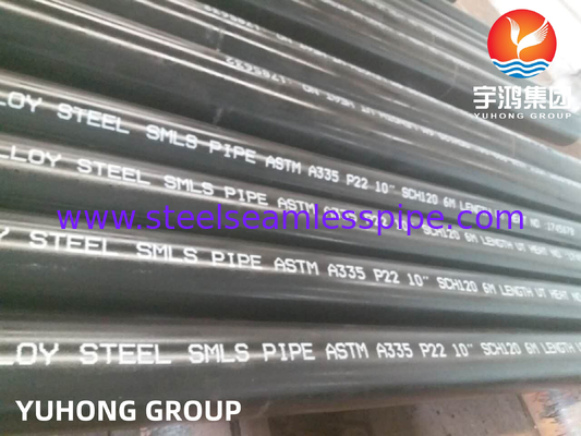 ASTM A335 / ASME SA335 P22 ,Alloy Steel Seamless Pipe,  Heating , Furnace Pipe , Petrochemical
