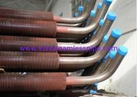 25.4MM 1&quot; Finned Copper Tubing CuNi 90/10 Shape Type UNS12200 / UNS14200