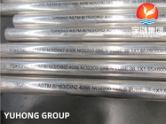 ASME SB163 UNS NO2200, DIN 2.4066 Nickel Alloy Seamless Tube For Chemical Industry