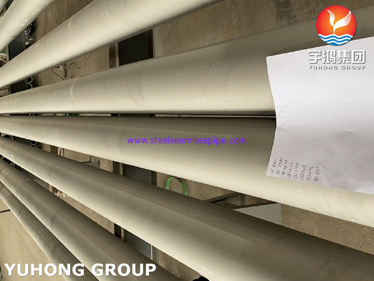 ASTM A312 S31254 SMO 254 Seamless Pipe For High Temperature Seawater